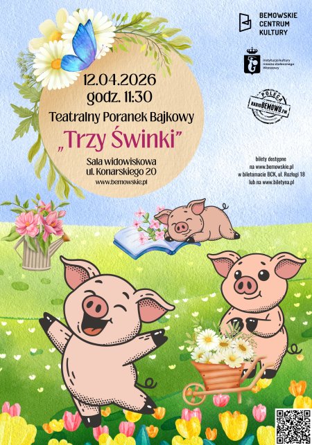 Teatralny Poranek Bajkowy "Trzy Świnki"