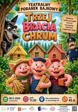 Teatralny Poranek Bajkowy „Trzej Bracia Chrum”